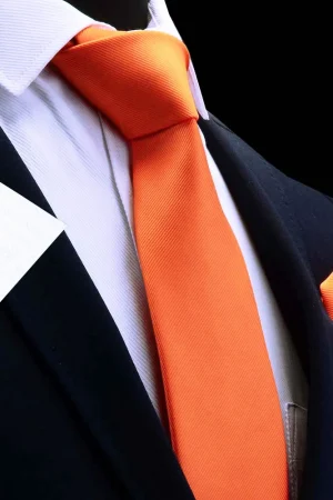 Ricnais Silk Solid Men's Tie Set 8cm Ties Handkerchief Cufflinks Sets For Man Red Gold Purple Necktie for Men Wedding Gift