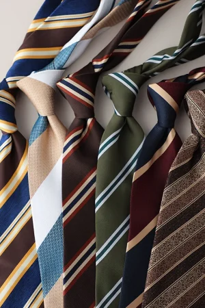 8CM Formal Striped Neckties For Men Suit Professional Gentleman Polyester Paisley Neck Tie Male Groomsman Wedding Party Cravat